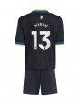 Billige Manchester United Patrick Dorgu #13 Tredjedraktsett Barn 2025-26 Kortermet (+ Korte bukser)